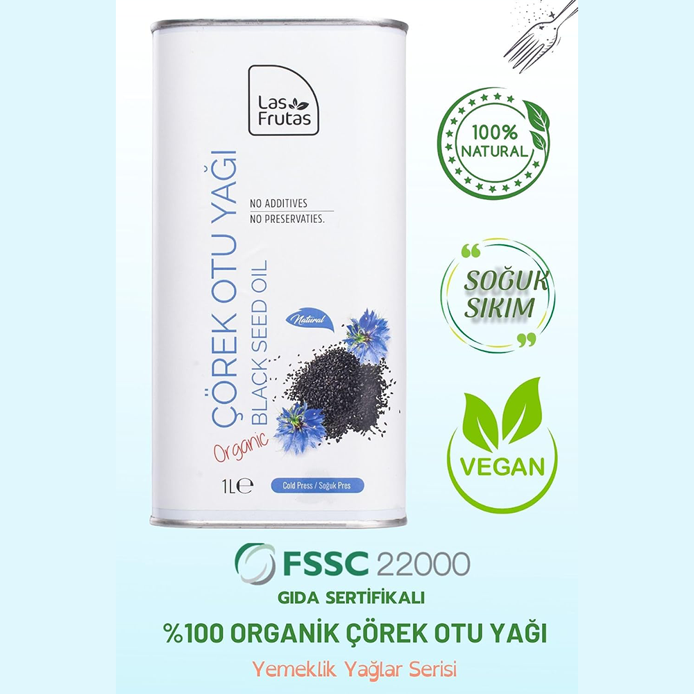 Organik Çörek Otu Yağı
