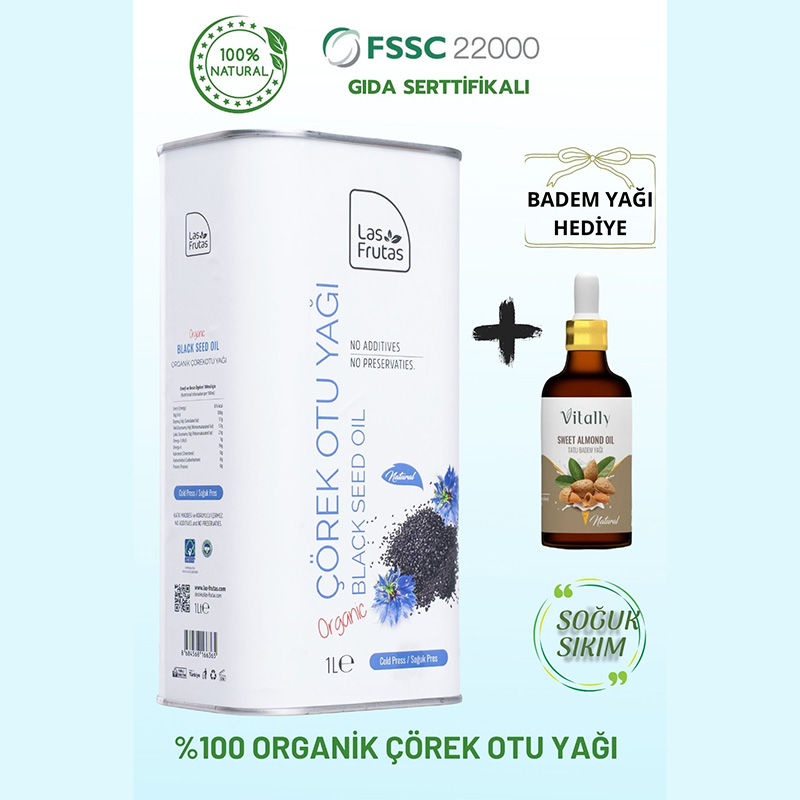 Organik Çörek Otu Yağı