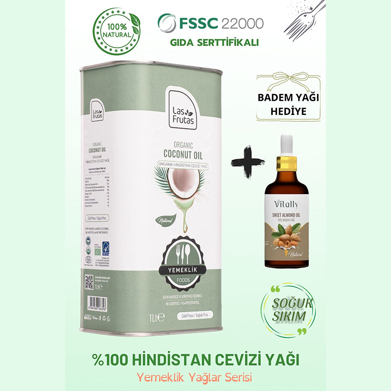 Yemeklik Hindistan Cevizi Yağı