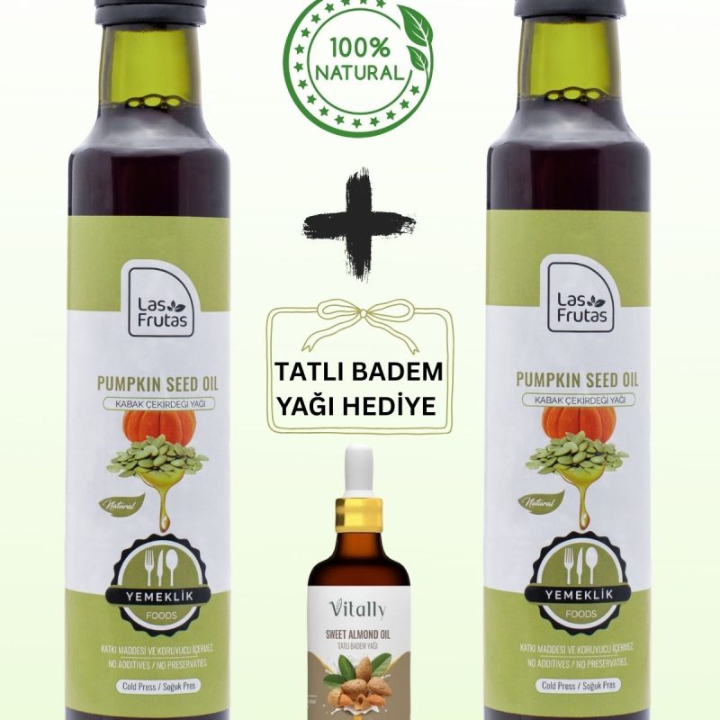 Yemeklik Kabak Çekirdeği Yağı 250 ml 2’li