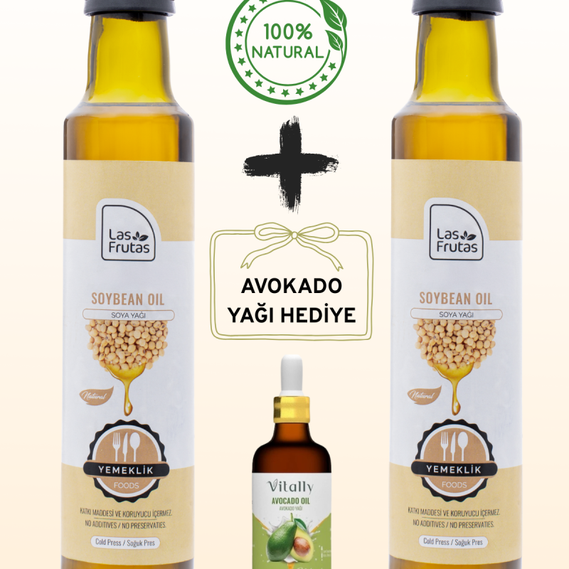 Yemeklik Soya Yağı 250 ml 2’li